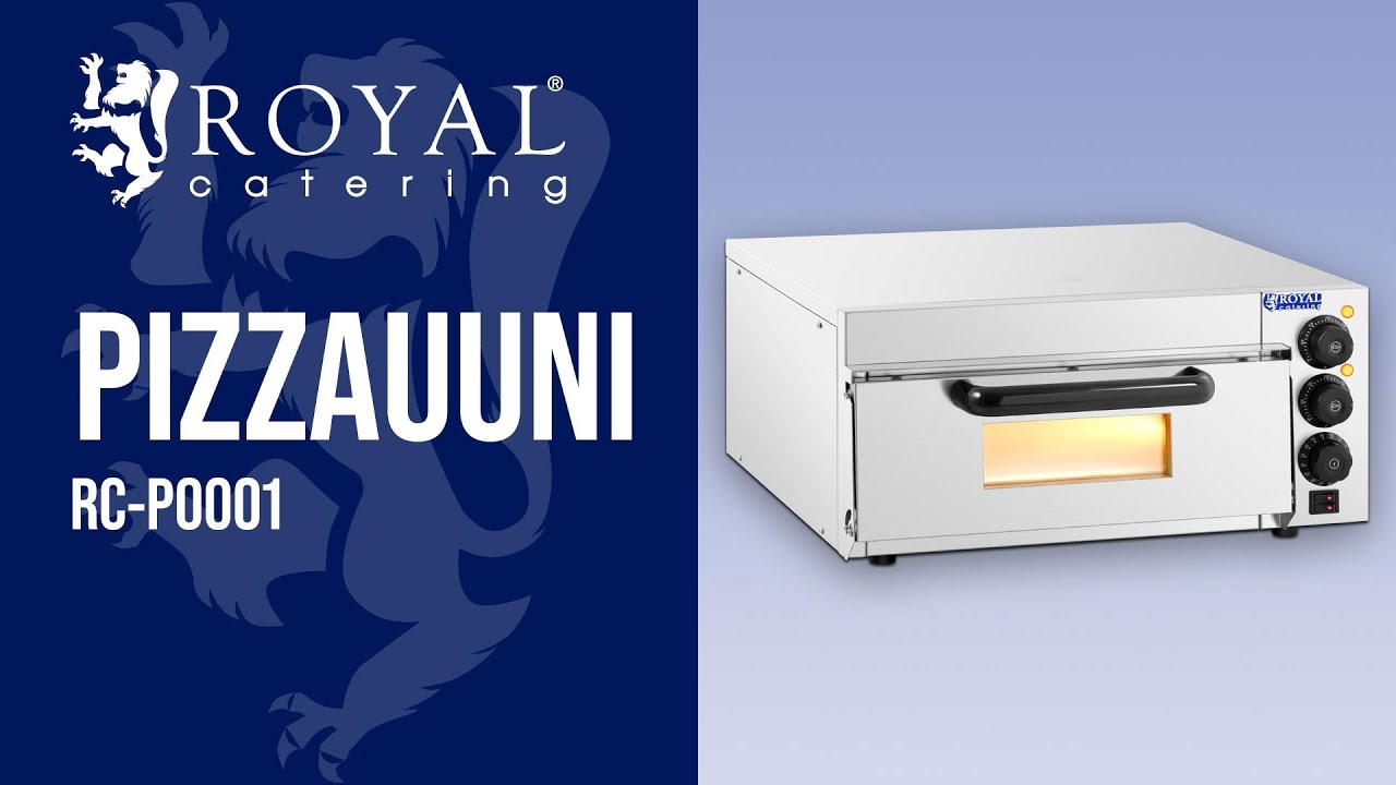 Pizzauuni RC-PO001 | Royal Catering | Tuote-esittely