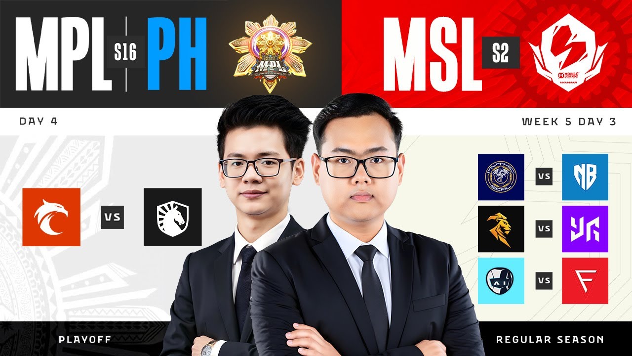 [Official Restream] MSL(S2 )[W5D3]/MPL PH [S16] {Day4} TLPH vs TNC (Bo7) 🇲🇲 LIVE🔴(Part19)
