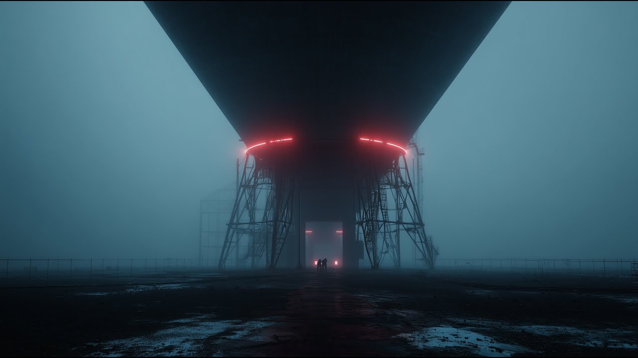 SYSTEM PORTAL | Dark Ambient Soundscape for Deep Thought, Work, Coding & Focus | 4K