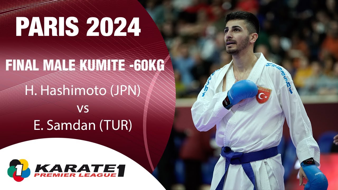 Best Bouts of Paris 2024 | H. Hashimoto (JPN) vs E. Samdan (TUR) | WORLD KARATE FEDERATION