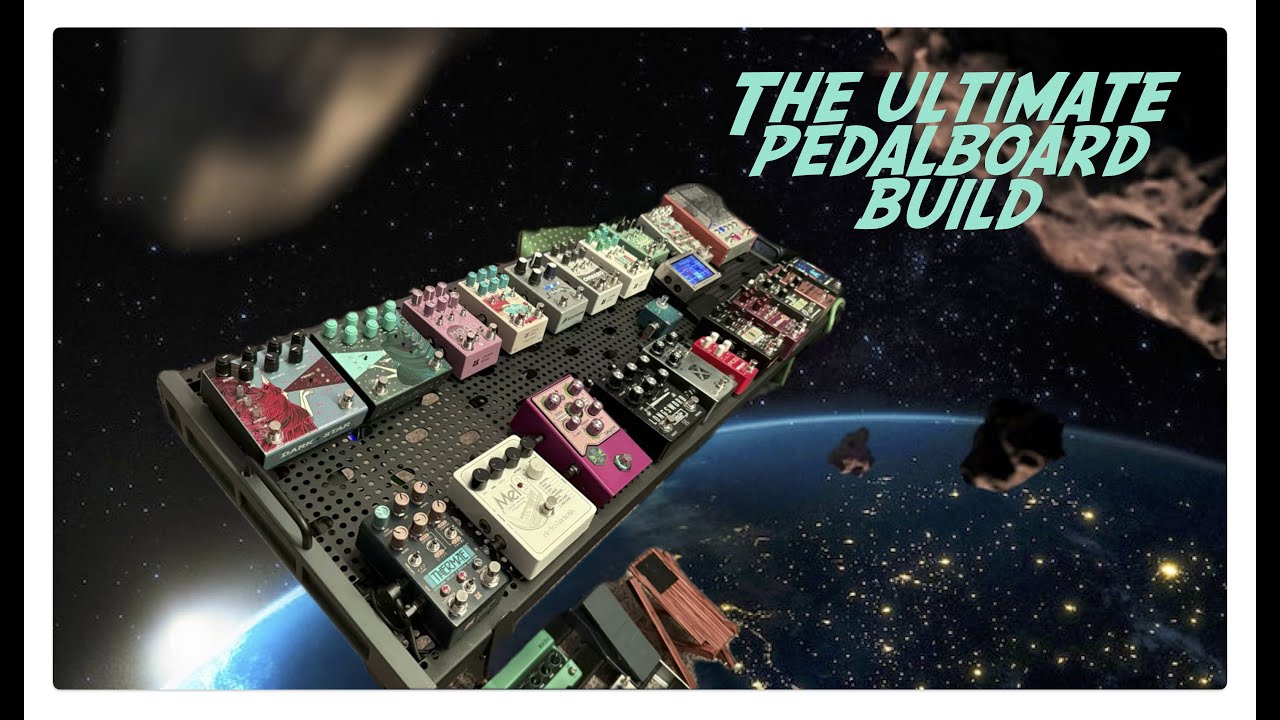 The Biggest PedalBoard I've Ever Built - Featuring: Songs From My New EP-COMING SOON
