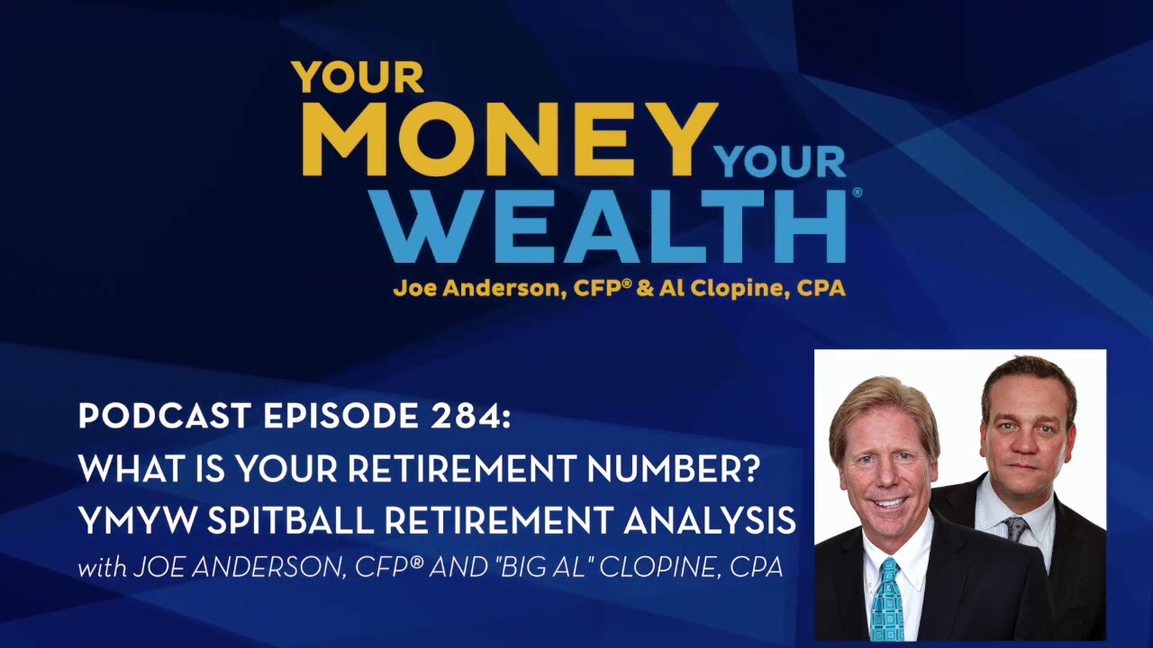What Is Your Retirement Number? Your Money, Your Wealth&reg; Spitball Retirement Analysis - podcast 284