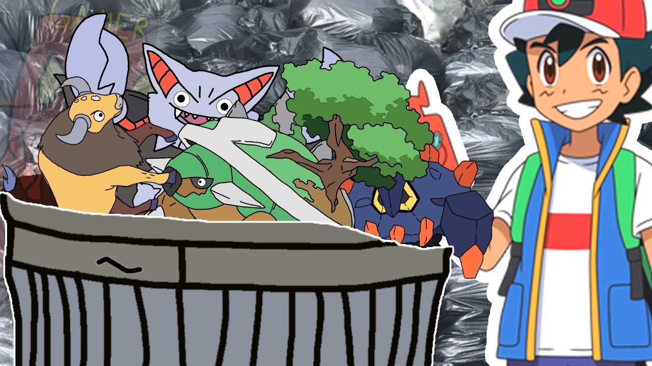 What is Ashs Worst Pokemon Team