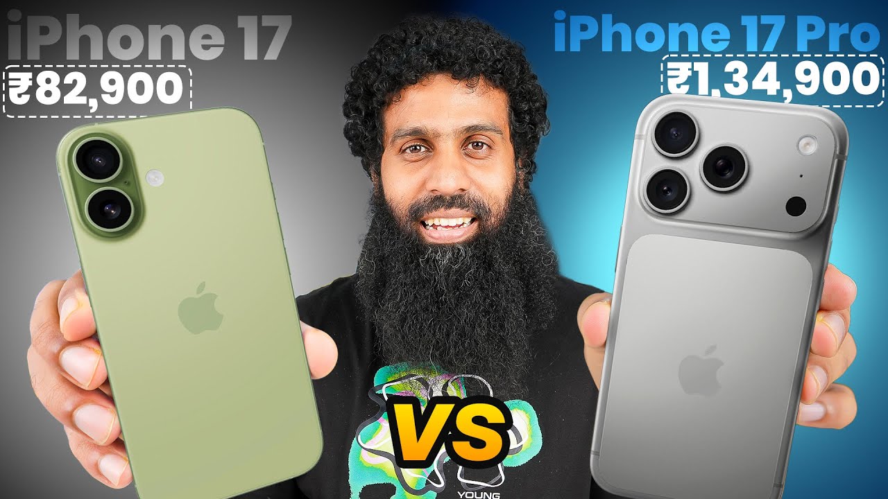 iPhone 17 vs iPhone 17 Pro | Should you spend ₹50000 more?