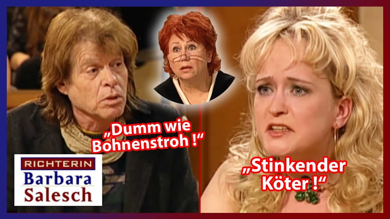BITTE ?! Richterin Salesch ENTRÜSTET über Wortwahl der Zeugen | 2/2 | Richterin Salesch