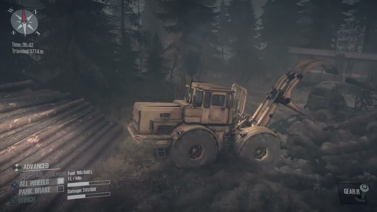 MudRunnner Truck Loading Logs