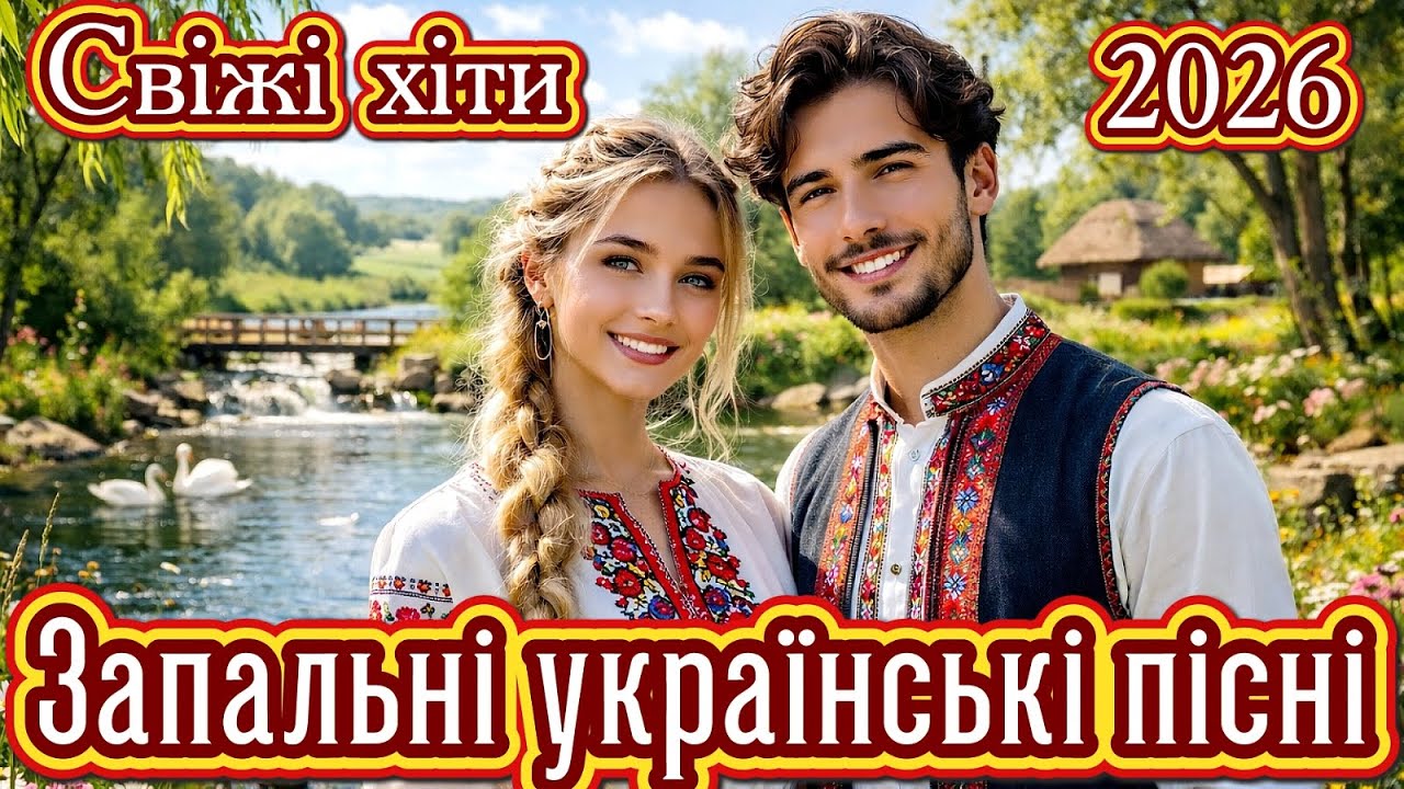 Свіжі українські хіти 2026 🌻 | Весела народна збірка