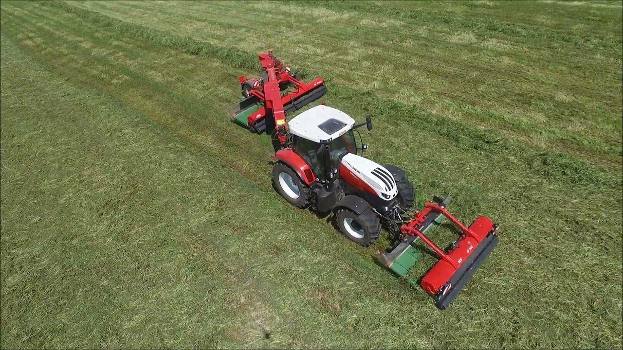 SIP AIR 300F + 500T a STEYR 6165 IMPULS CVT