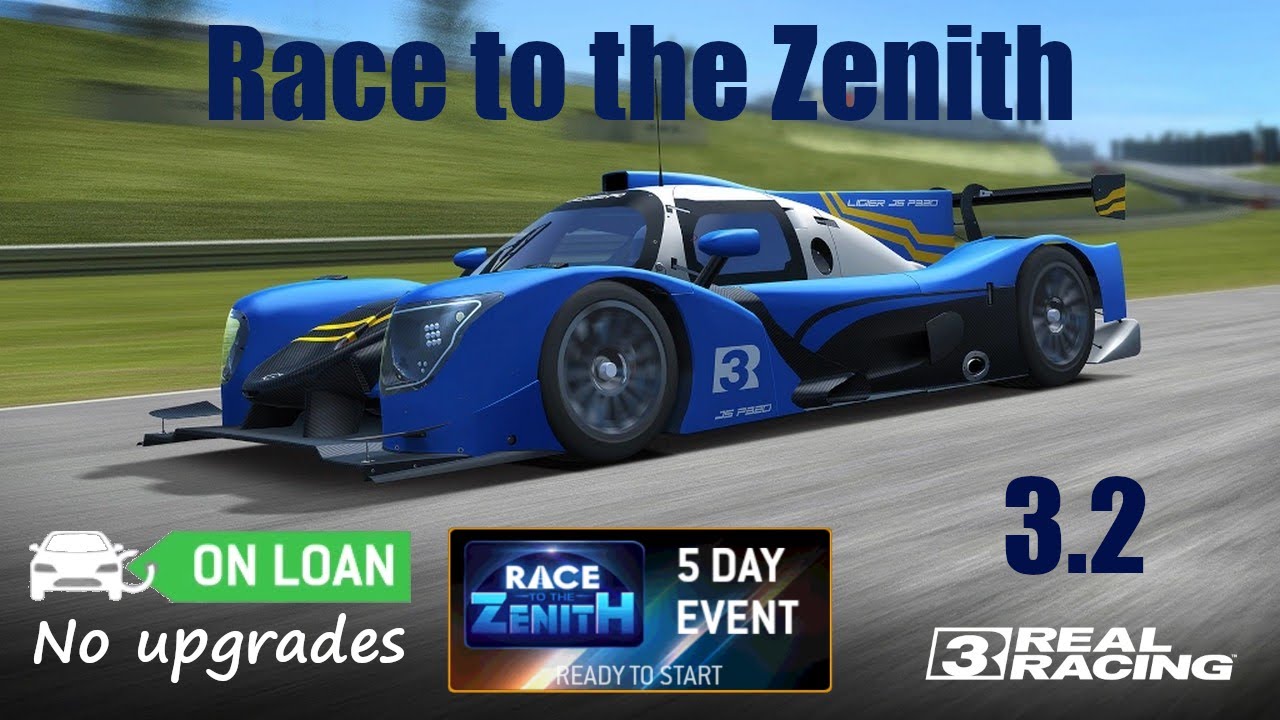 Real Racing 3 · Race to the Zenith · Stage 3.2 · Cup · Nürburgring · GP · Ligier JS P320