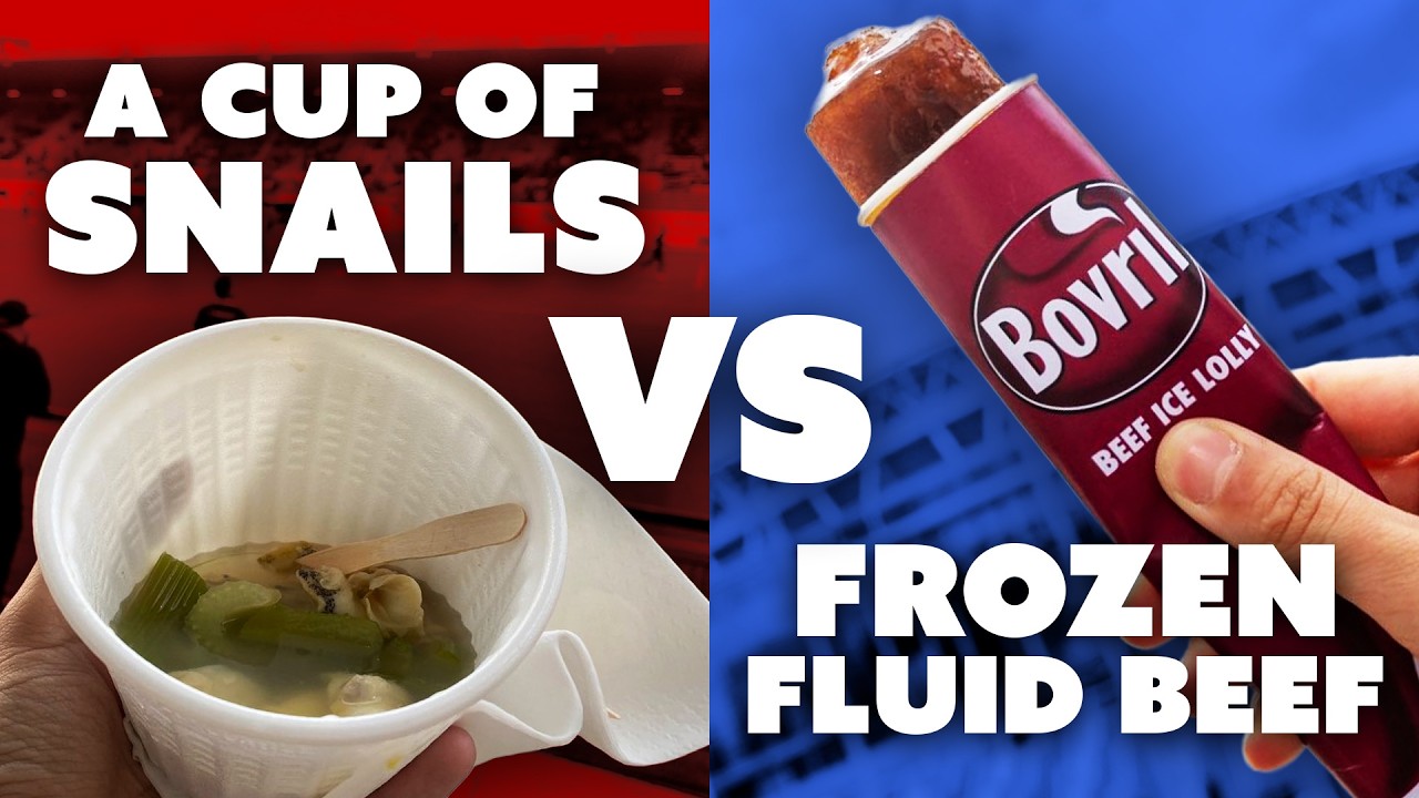 Would you eat BEEF POPSICLE or 10 SNAILS? (Scrandle)