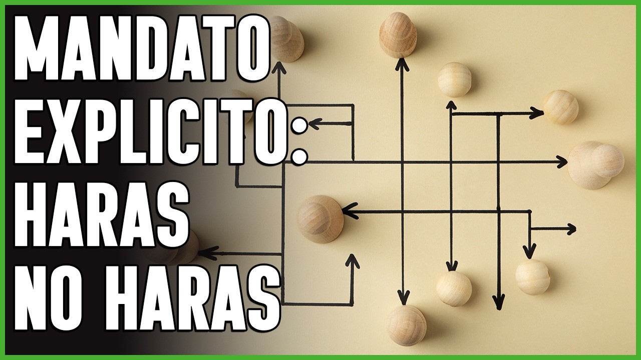 Mandato Explícito: “No harás - Harás”
