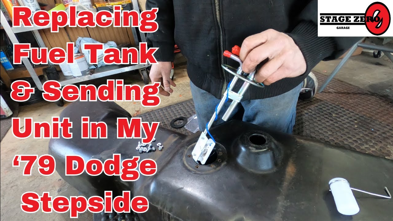 1979 Dodge D150 Gas Tank and Sending Unit Replacement