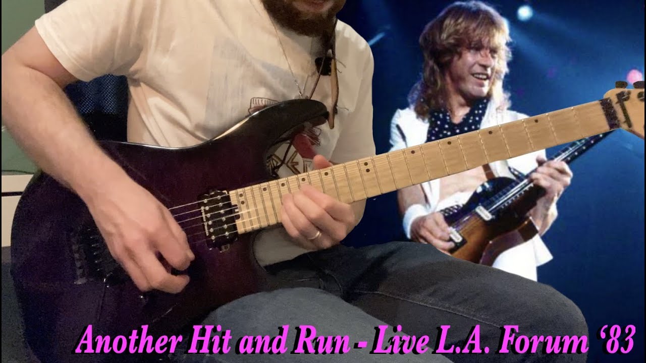 Def Leppard - Another Hit and Run - Live L.A. Forum '83 (Steve Clark - Guitar Cover)