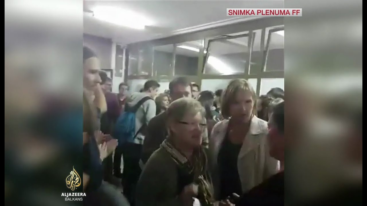 Burno na Filozofskom fakultetu u Zagrebu