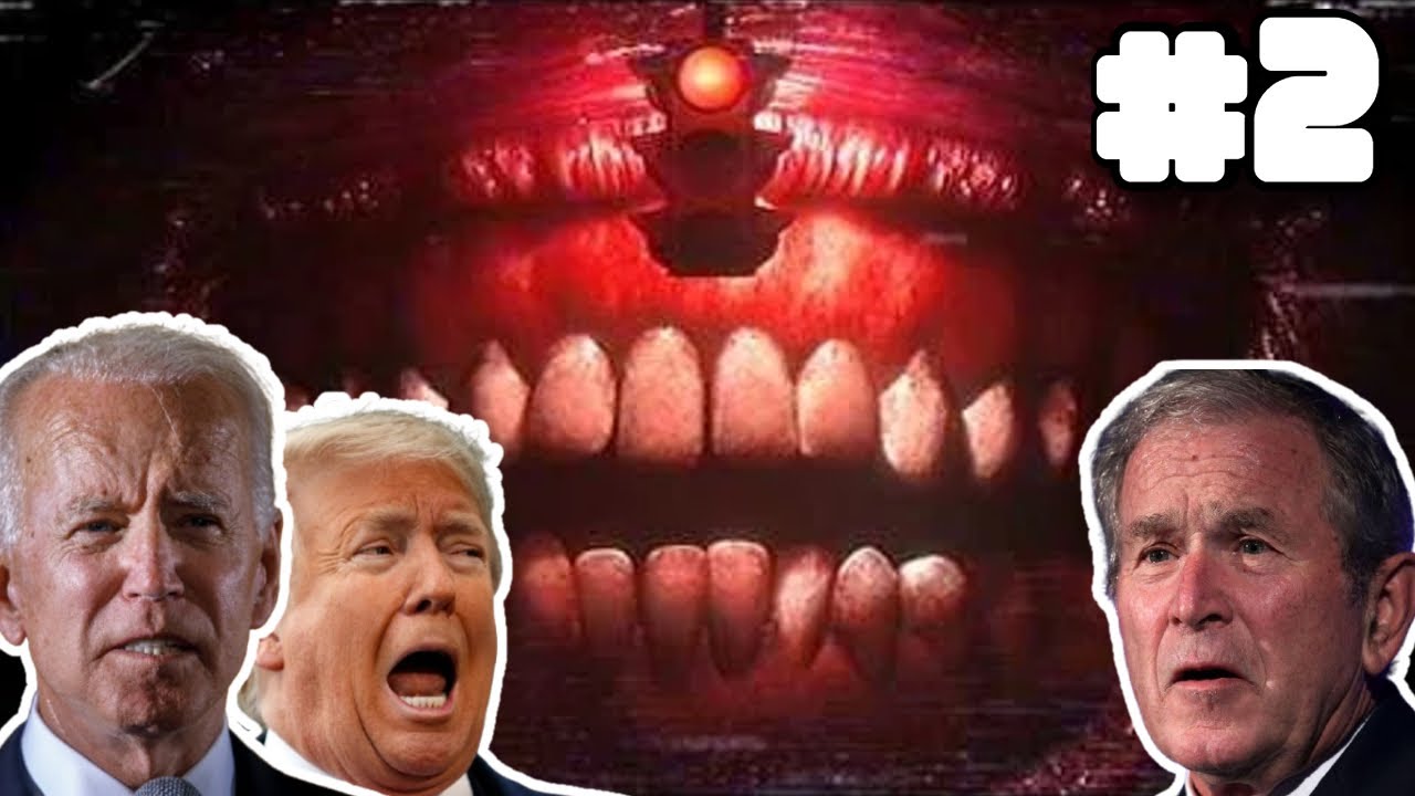 HOW DUMB CAN YOU BE!? | Presidents React To Scary Videos #2