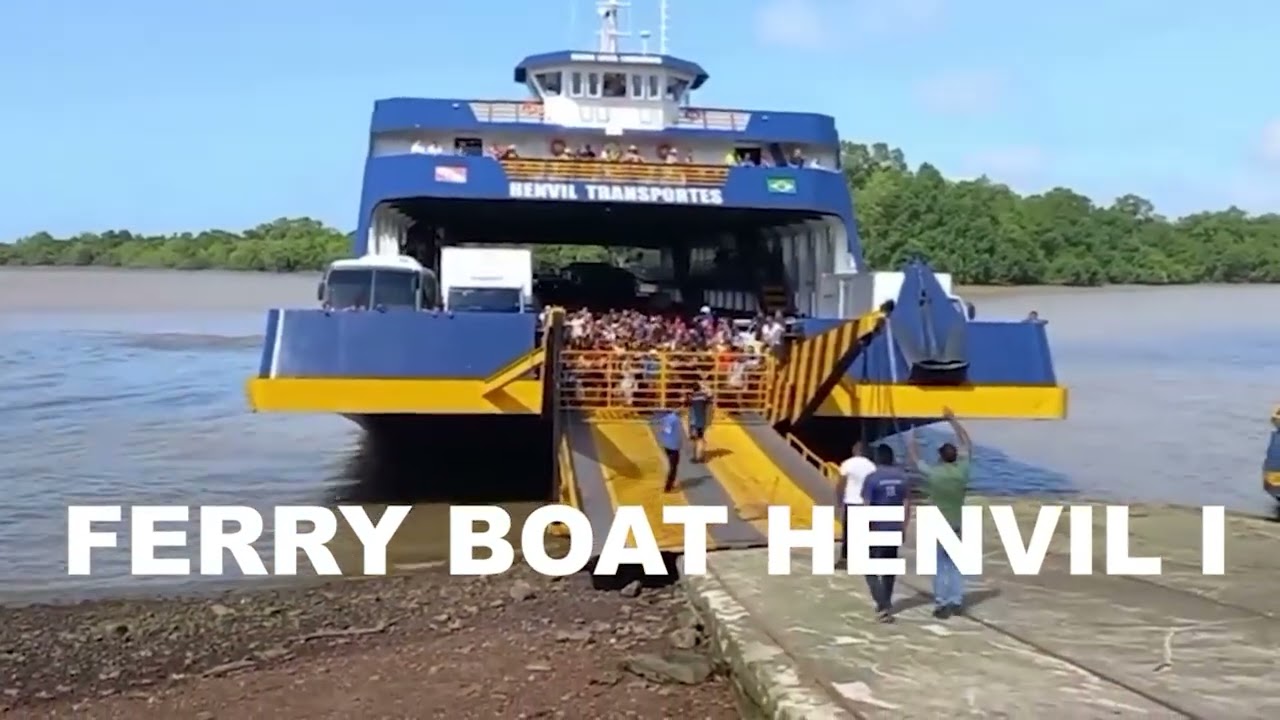 Ferry Boat Henvil I, Um dos Maiores Ferry Boats da Amaz&ocirc;nia
