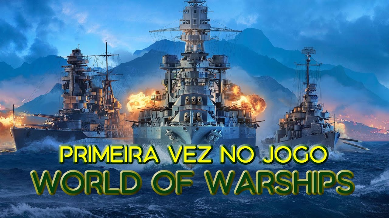 World of Warships, primeira vez no jogo!