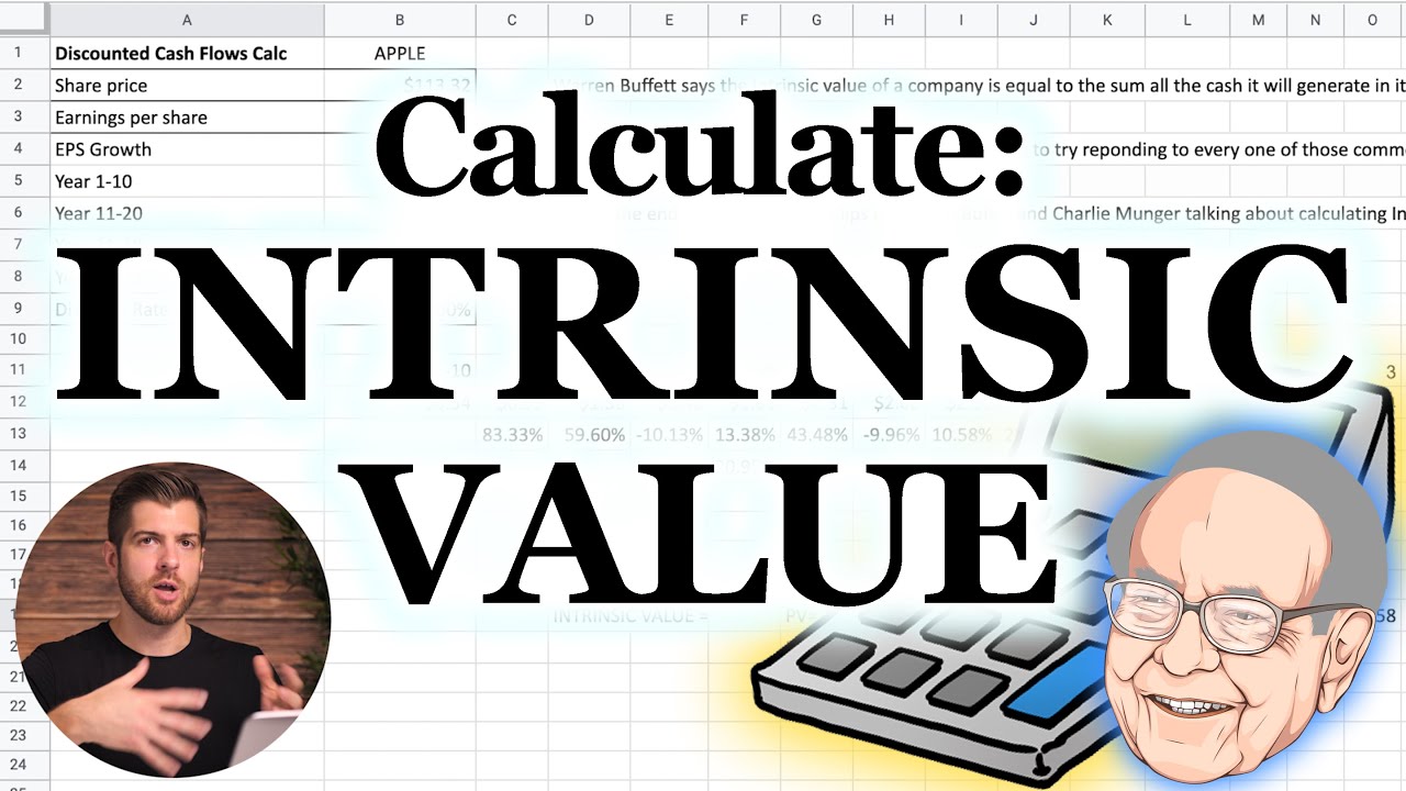 How to Calculate Intrinsic Value (Apple Stock Example)