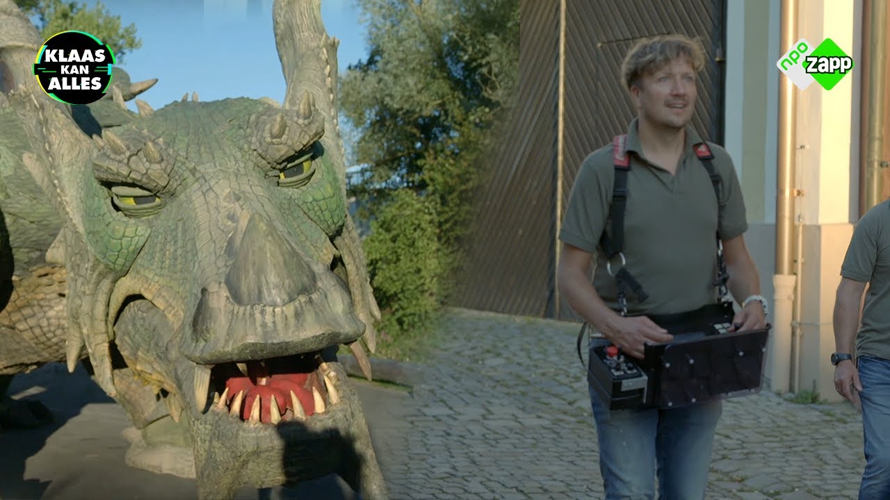 DE GROOTSTE LOPENDE ROBOT TER WERELD! // Kan Klaas voor 1 dag Drakentemmer zijn?