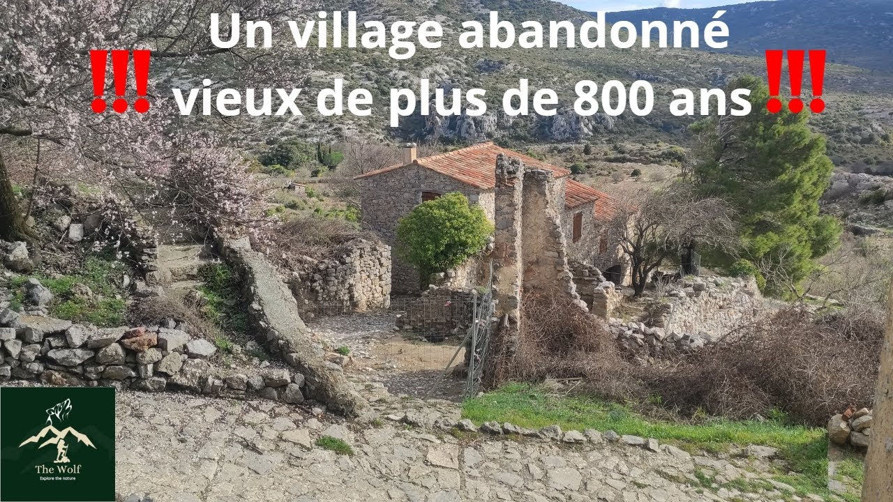 Exploration d'un village abandonné vieux de plus de 800 ans !!!