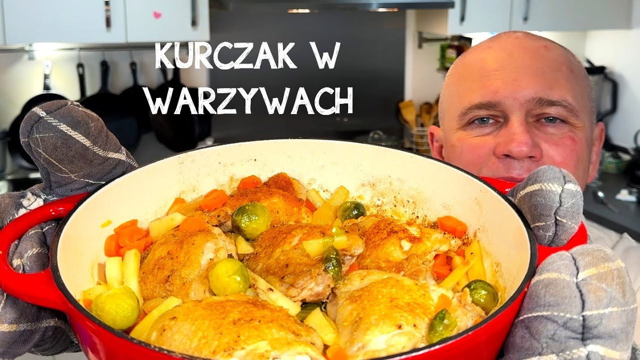 Kurczak w warzywach. Prosty, szybki i przepyszny obiad dla początkujących!