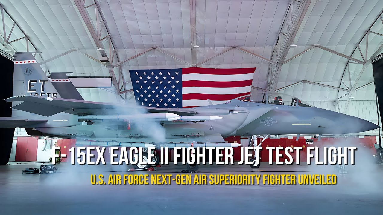 F-15EX Eagle II Fighter Jet Test Flight | U.S. Air Force Next-Gen Air Superiority Fighter Unveiled