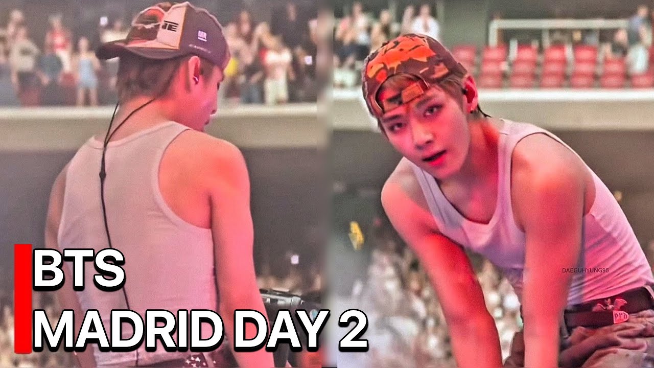 BTS Madrid Live Concert Day 2 FULL FANCAM Arirang World Tour 2026 - BTS ARIRANG TOUR EN MADRID D&iacute;a 2