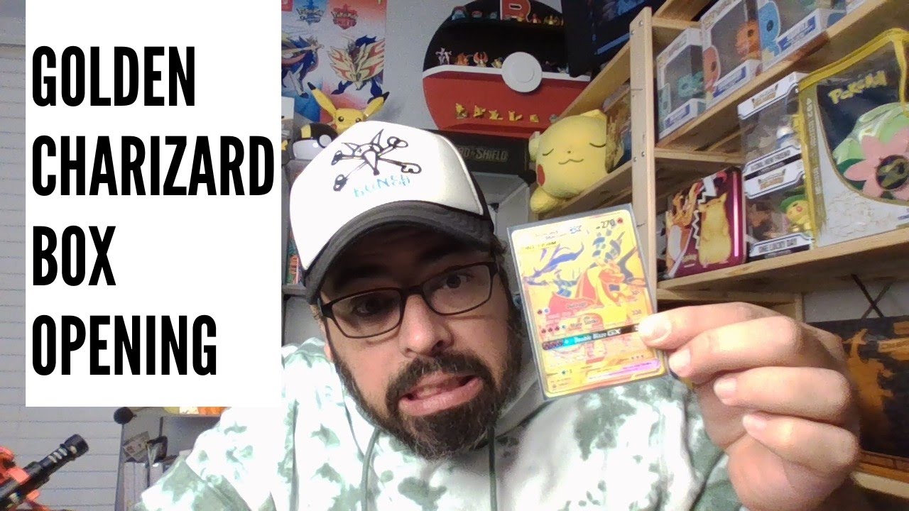Gold Charizard Box Opening