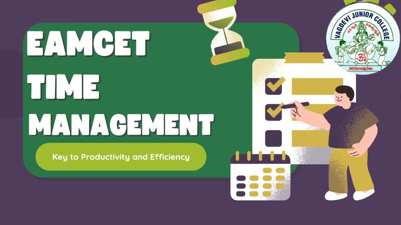 &ldquo;EAMCET Time Management Tips | Study Smart & Score Better&rdquo;