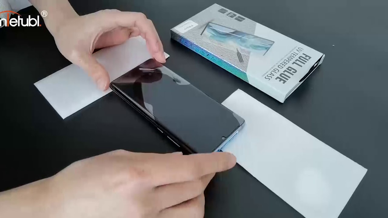 Installation instructions of Mietubl UV  liquid screen protector