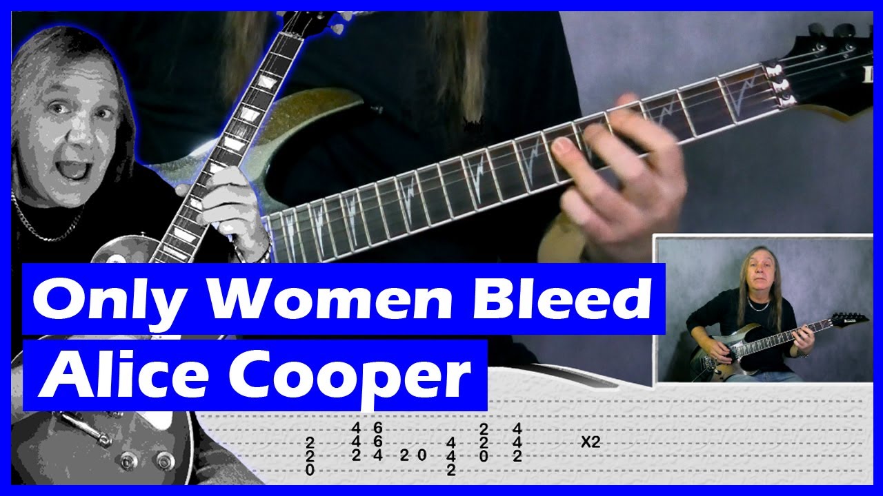 Only Women Bleed Guitar Lesson