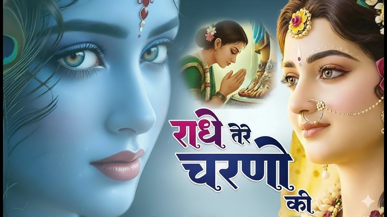 दुनिया का सबसे प्यारा भजन_राधे तेरे चरणों की धूल मिल जाए_Radhe Tere Charno Ki #krishnabhajan