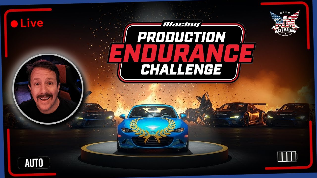 PRODUCTION ENDURANCE CHALLENGE!  ➡️ Let's RACE! -  🔴  !rewind  🔴   !league  🔴