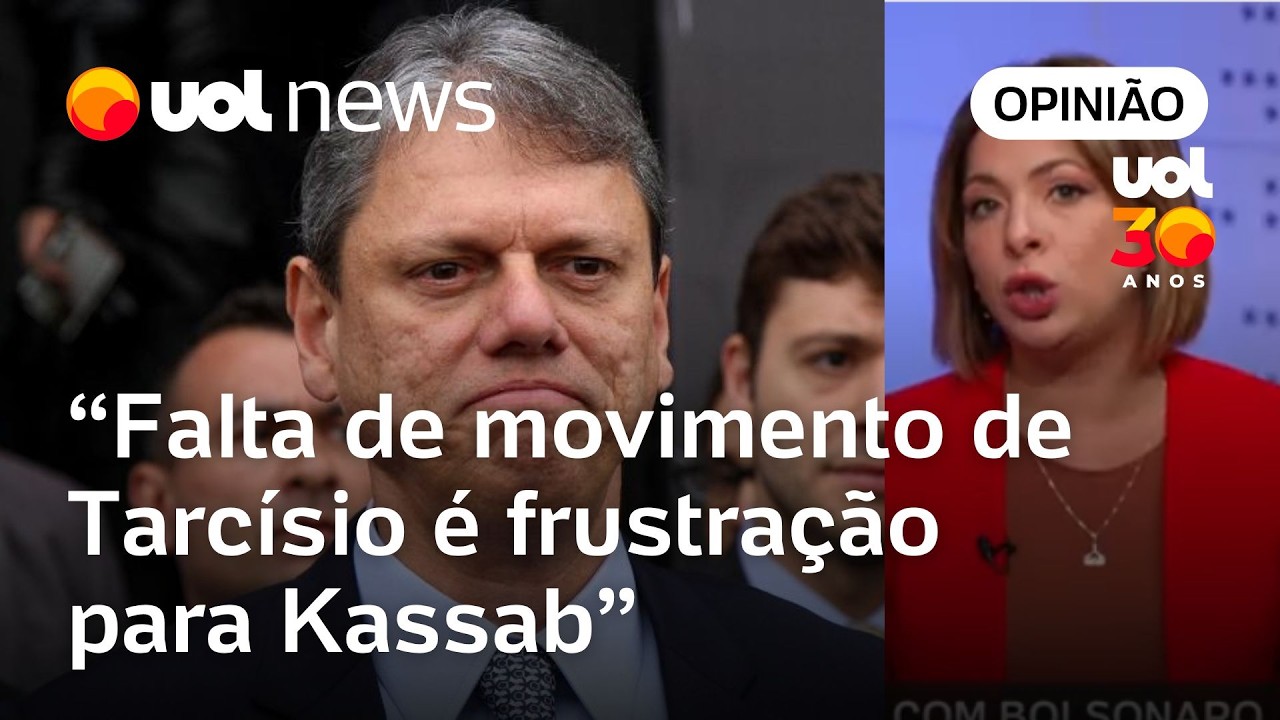 Daniela Lima: Falta de movimento de Tarcísio é frustração para Kassab