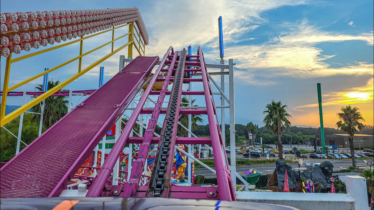 Le Grand Huit - Mounted HD On-Ride POV | 🇫🇷 Luna Park d'Argelès-sur-Mer 2022
