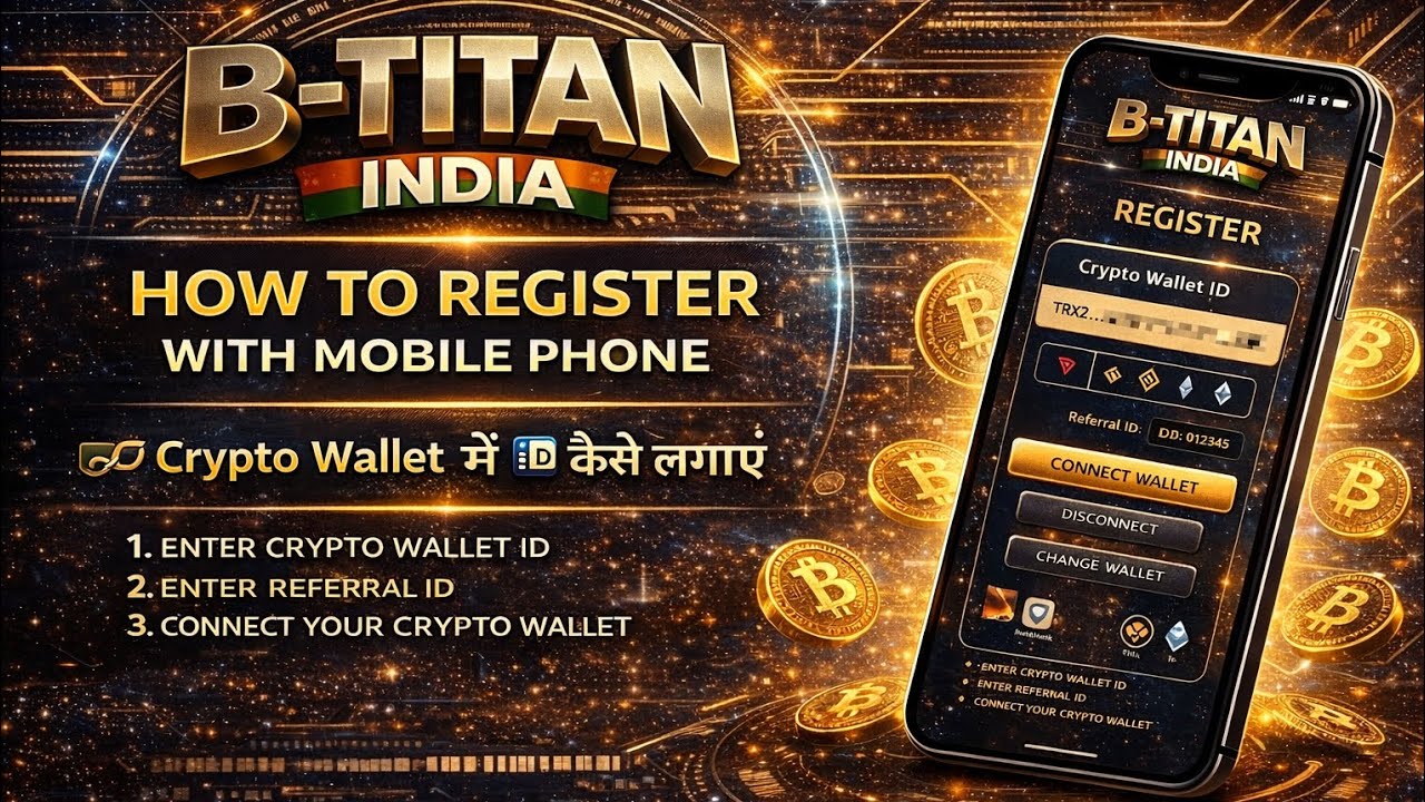 B Titan | how to register in b Titan | how to activate id in b Titan | b Titan Mai id kse lgaye |