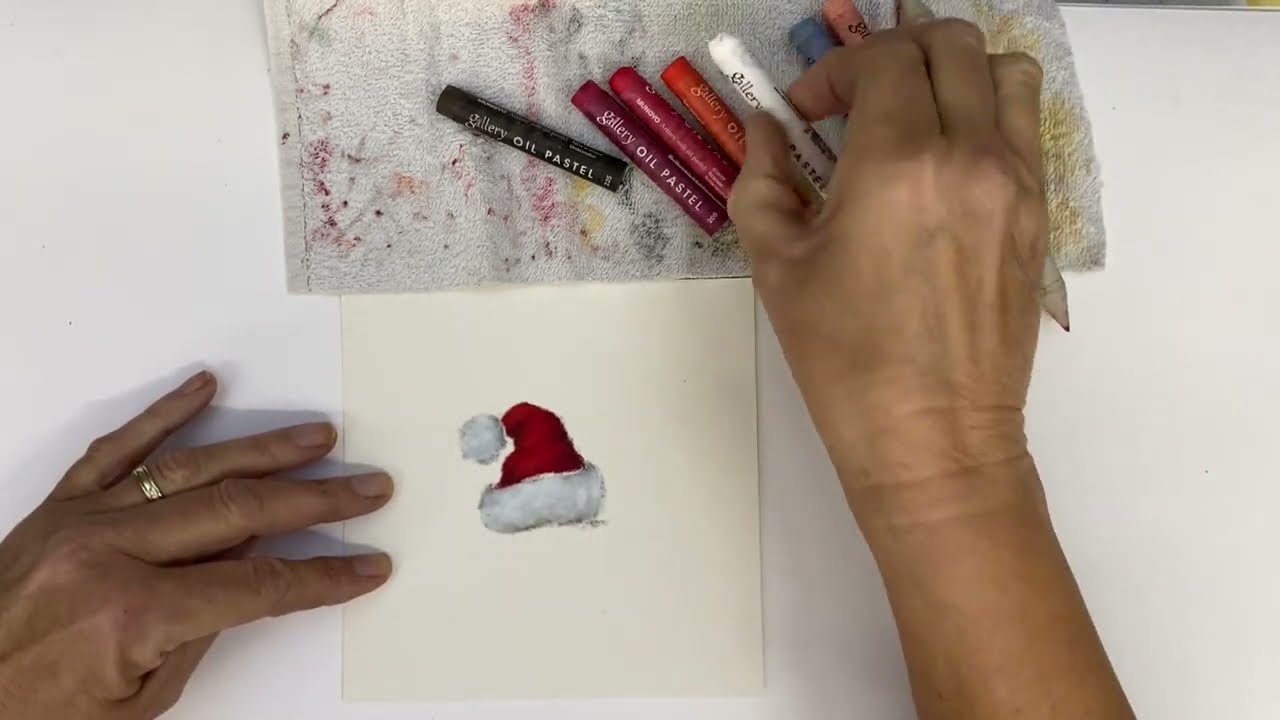 Hoe kun je met Oliepastel op Pastelmat werken?