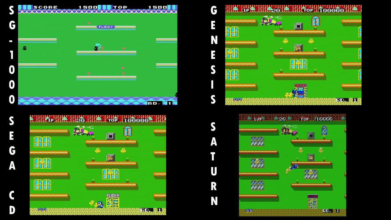 SG-1000 Vs. All Sega Consoles