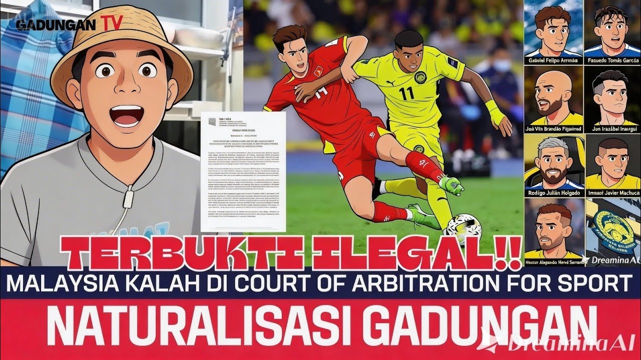 Нелегальные игроки!! Проиграв в CAS, Малайзия ожидает наказания от AFC.