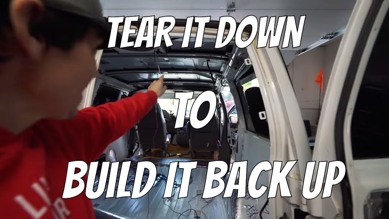 Van Build 2: Building a Custom Van Dwelling  #vanlife