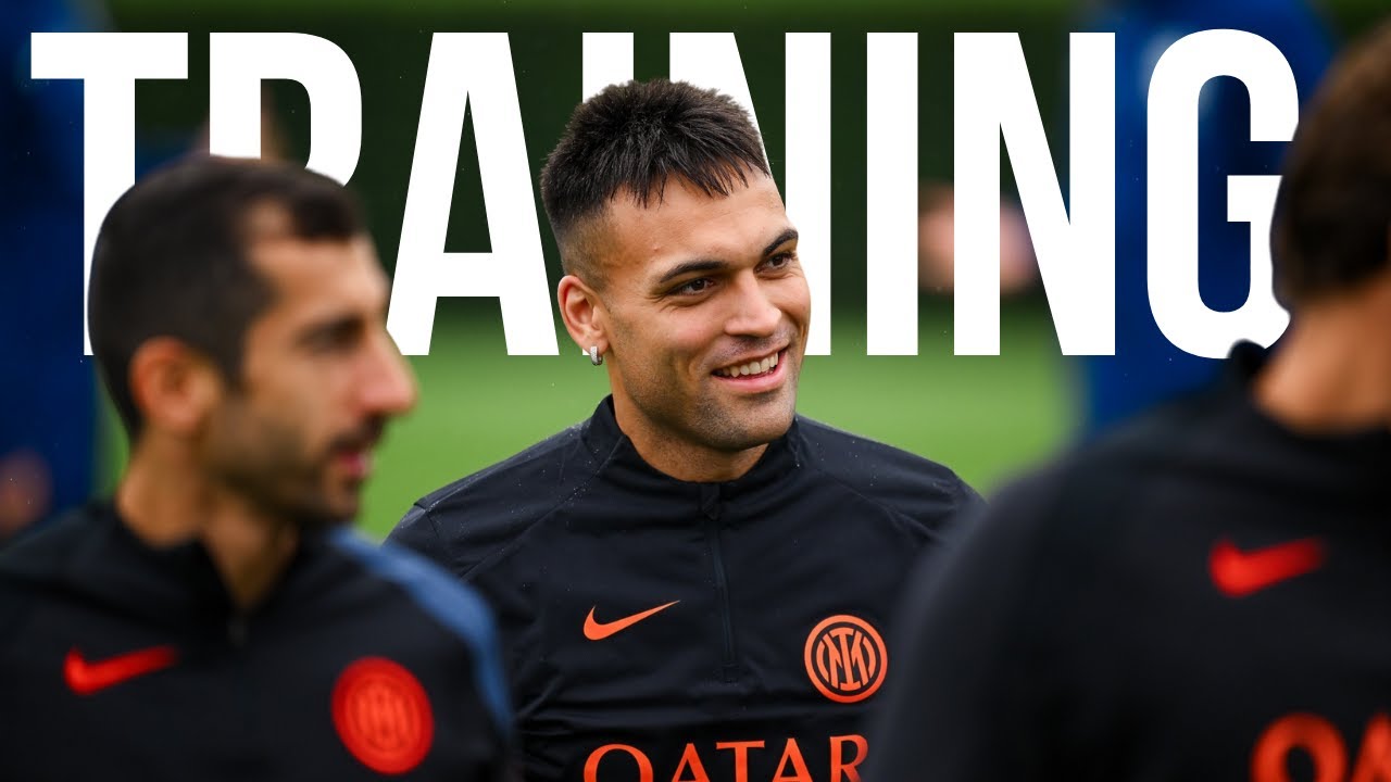 Watch Inter Milan Football Training Session 🔥
