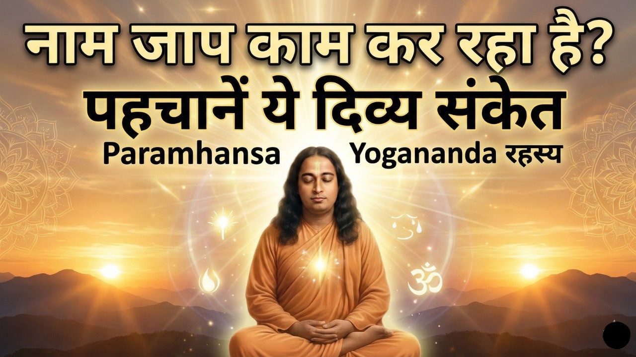 नाम जाप काम कर रहा है या नहीं? पहचानें ये दिव्य संकेत | Paramhansa Yogananda रहस्य