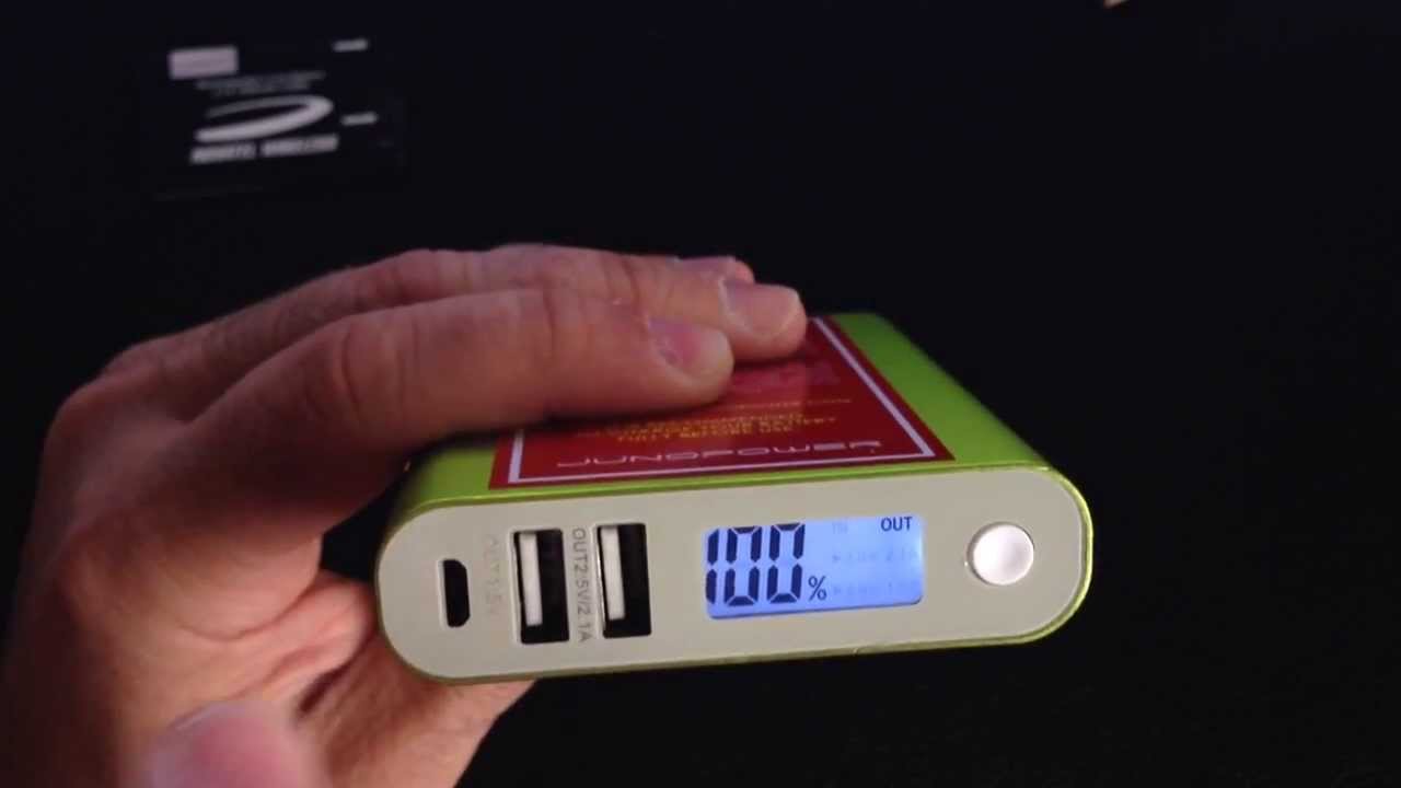 Review of the JUNO POWER HUE Plus External Battery 9900mAh for the iPhone and Any Android Phone