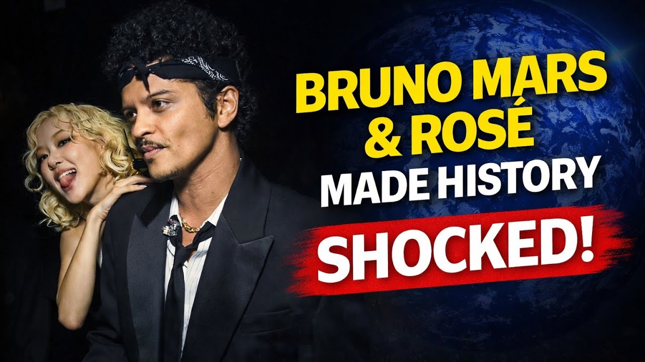 Bruno Mars & ROSÉ SHOCKED the World — The Global Victory That SHOOK the Charts