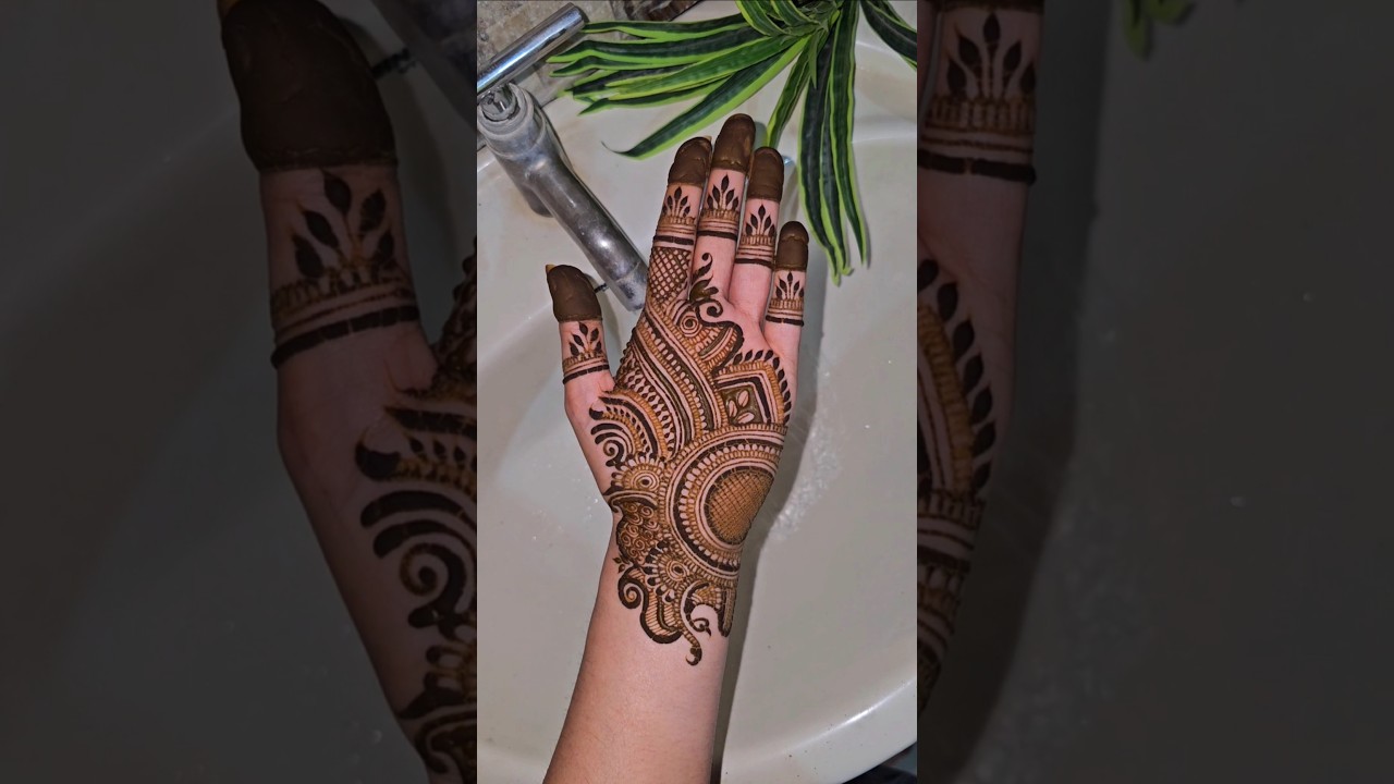subscribe for daily new mehndi designs 🥰