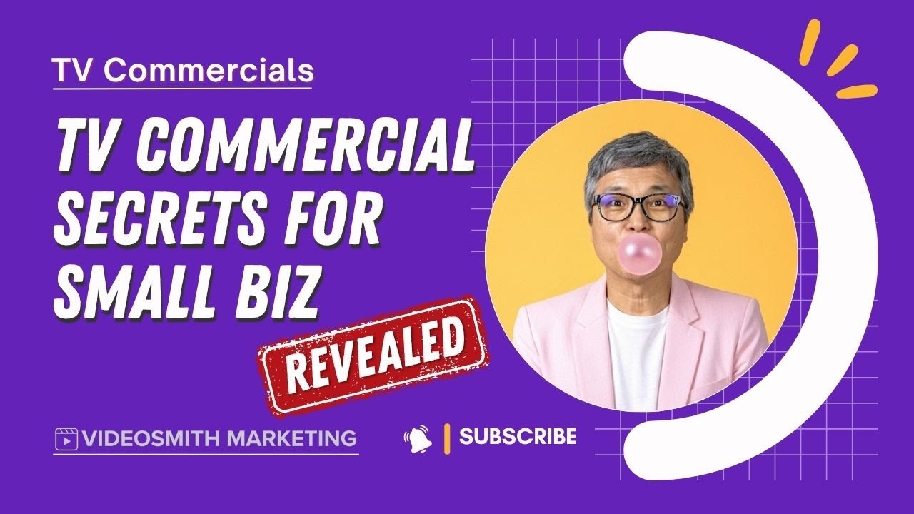 AS SEEN ON TV! National TV Ad Secrets for Small Business Growth with VideoSmith Marketing