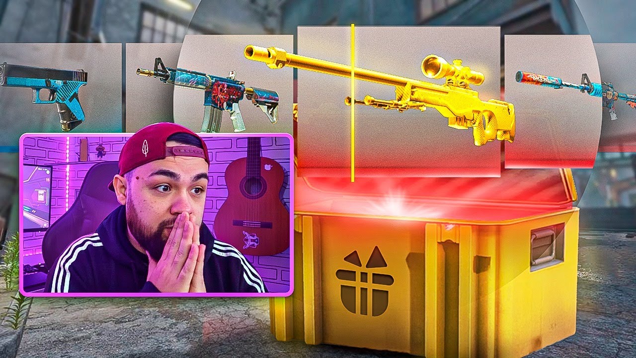 CONSEGUIMOS.... AWP mais ICÔNICA do COUNTER-STRIKE!! É a SKIN do FALLEN!!!