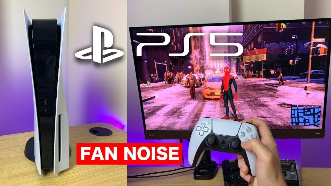PS5 fan noise test - Is the PS5 silent? (PlayStation 5 fan noise)