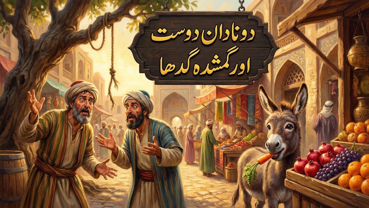 Gadha Chori Ho Gaya? | Do Nadan Doston Ki Mazahiya Kahani | LamhaQissa