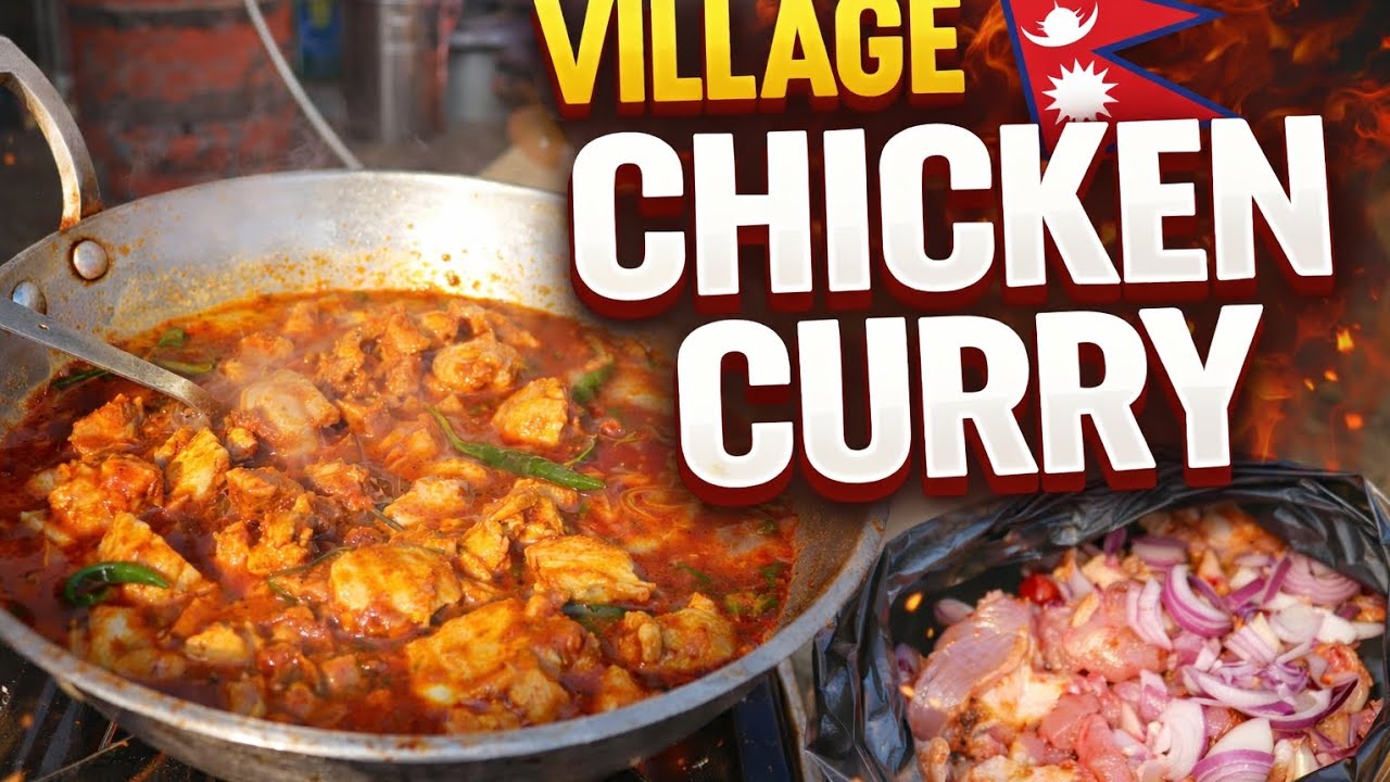 Simple Village Style Chicken Curry | Nepali Home Recipe||chicken curry 